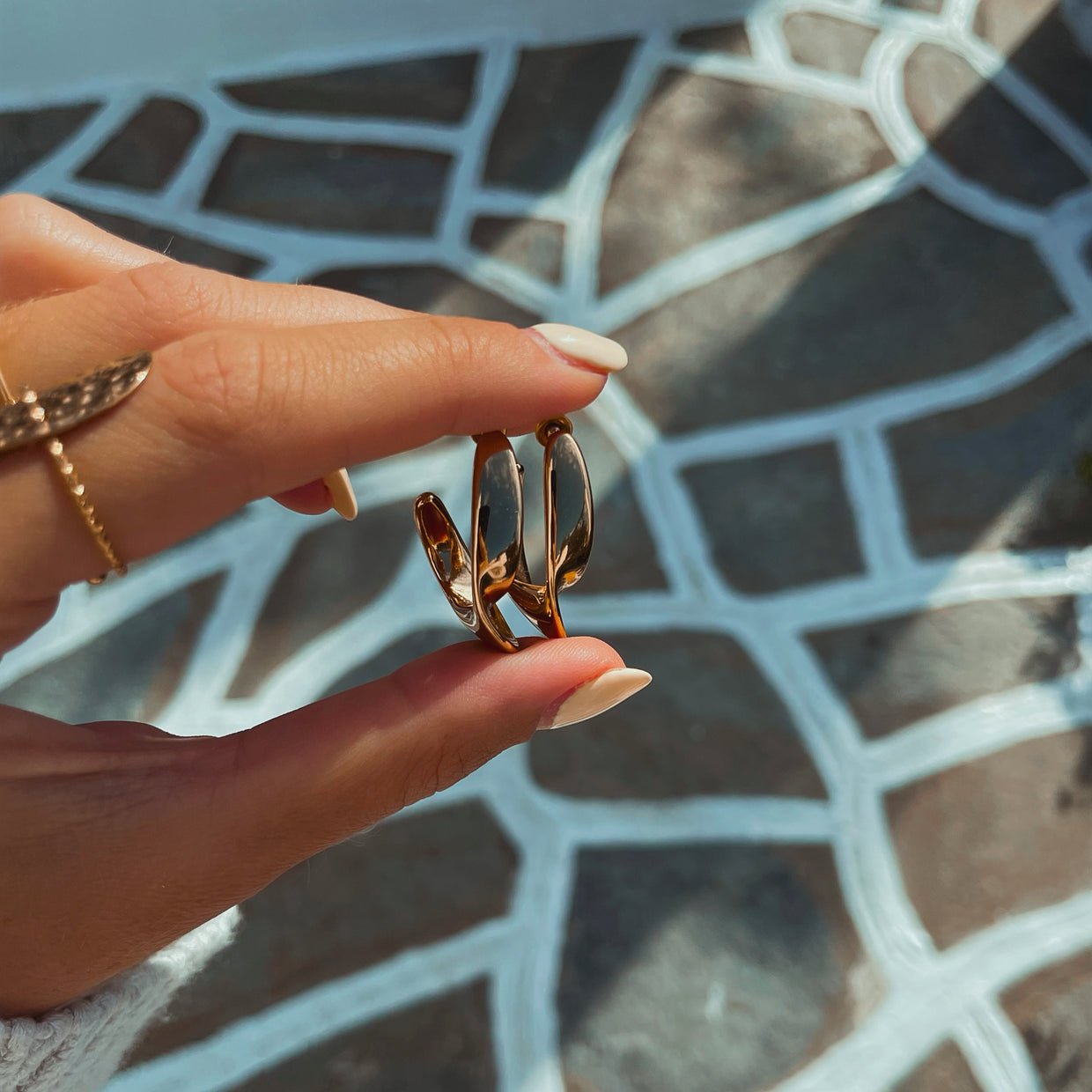 Pendientes Latte