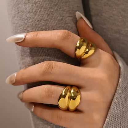 Anillo Golden Duo