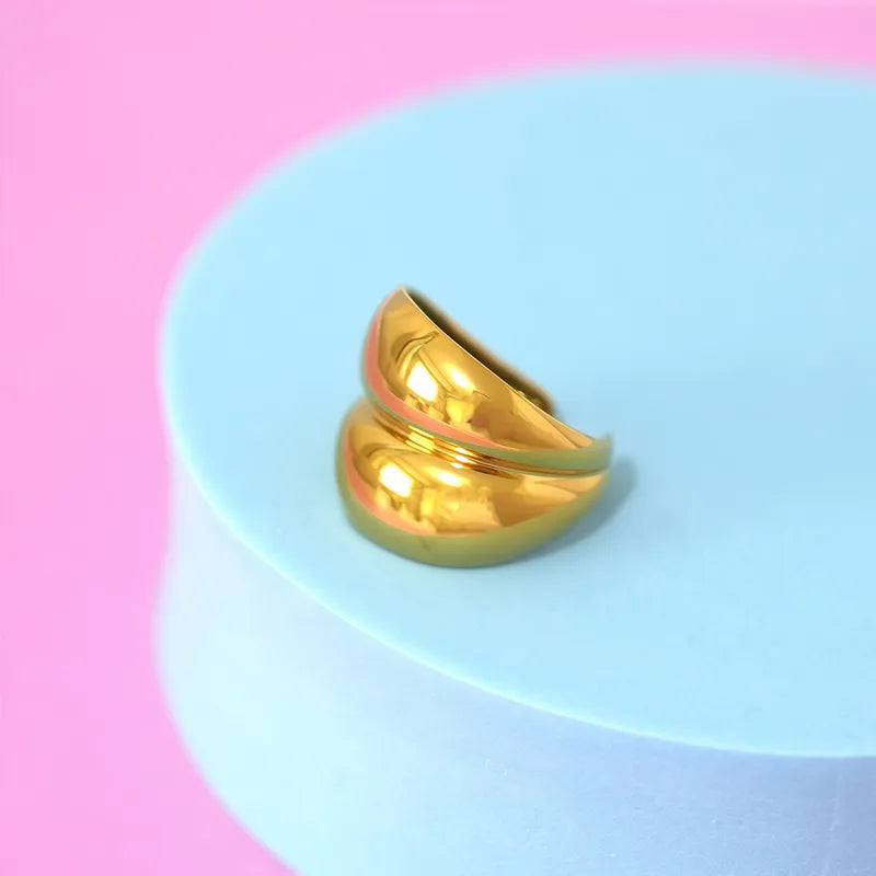 Anillo Golden Duo